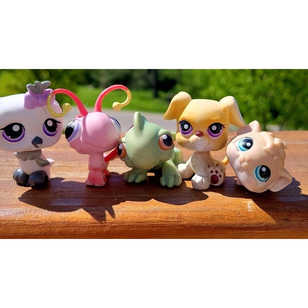 Littlest Pet Shop Assorted Animals Lot Of 5 y2k toys